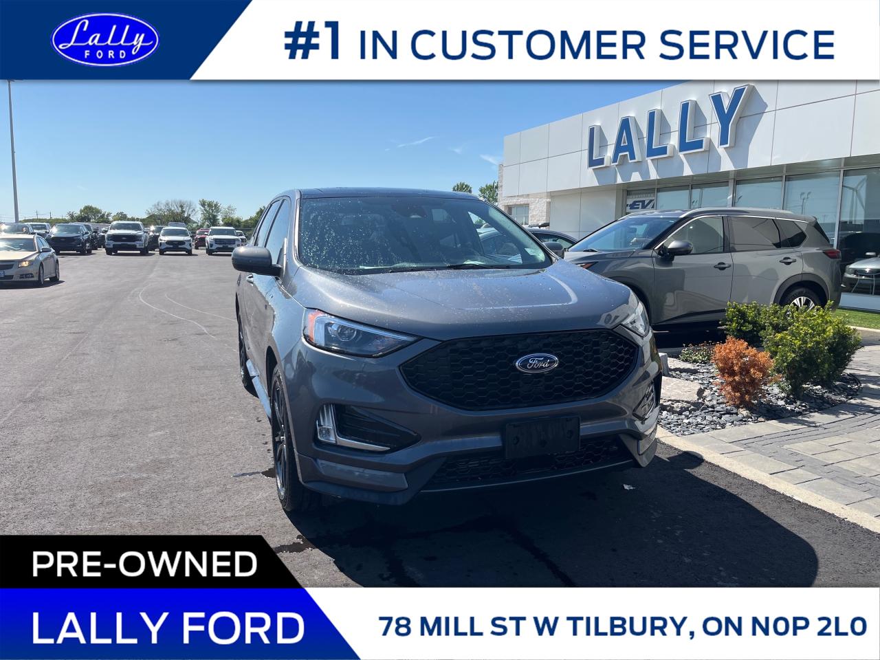 Used 2023 Ford Edge ST Line Moonroof, Nav, Low Km’s!! for sale in Tilbury, ON