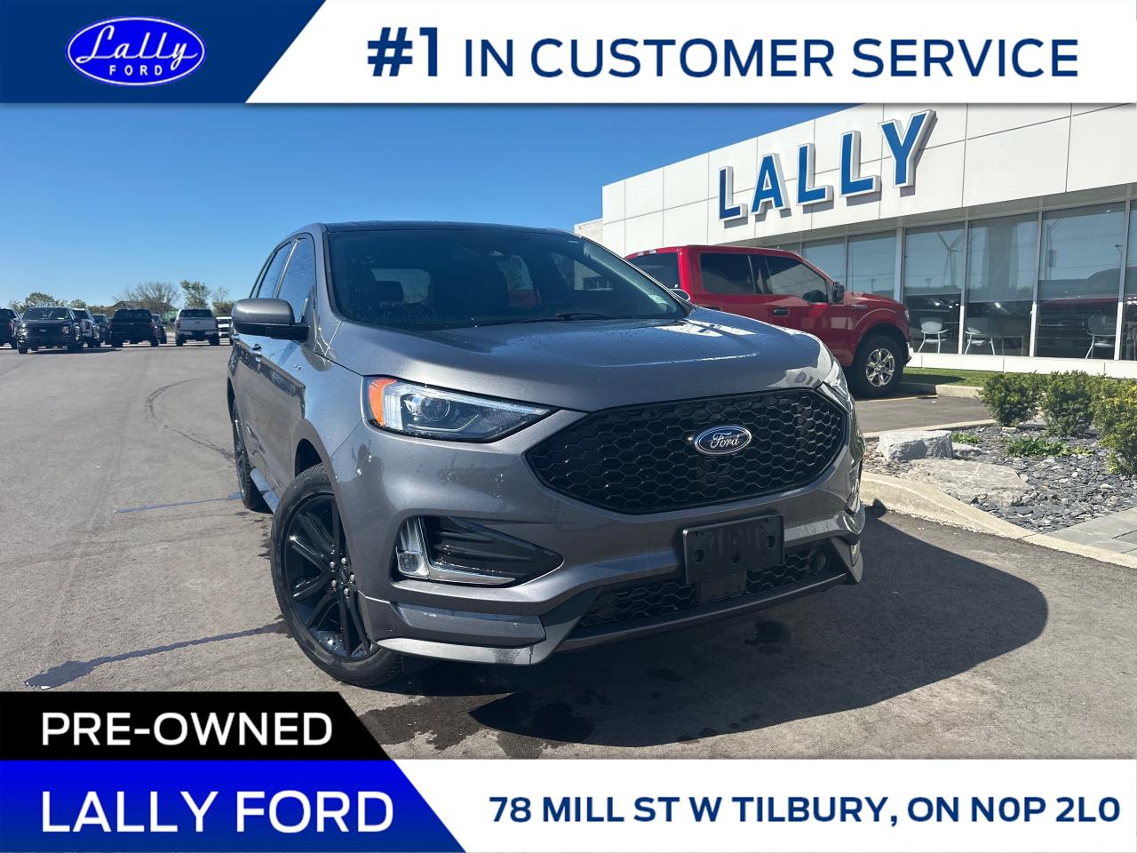 Used 2023 Ford Edge ST Line Moonroof, Only 15228 kms, One owner! for sale in Tilbury, ON