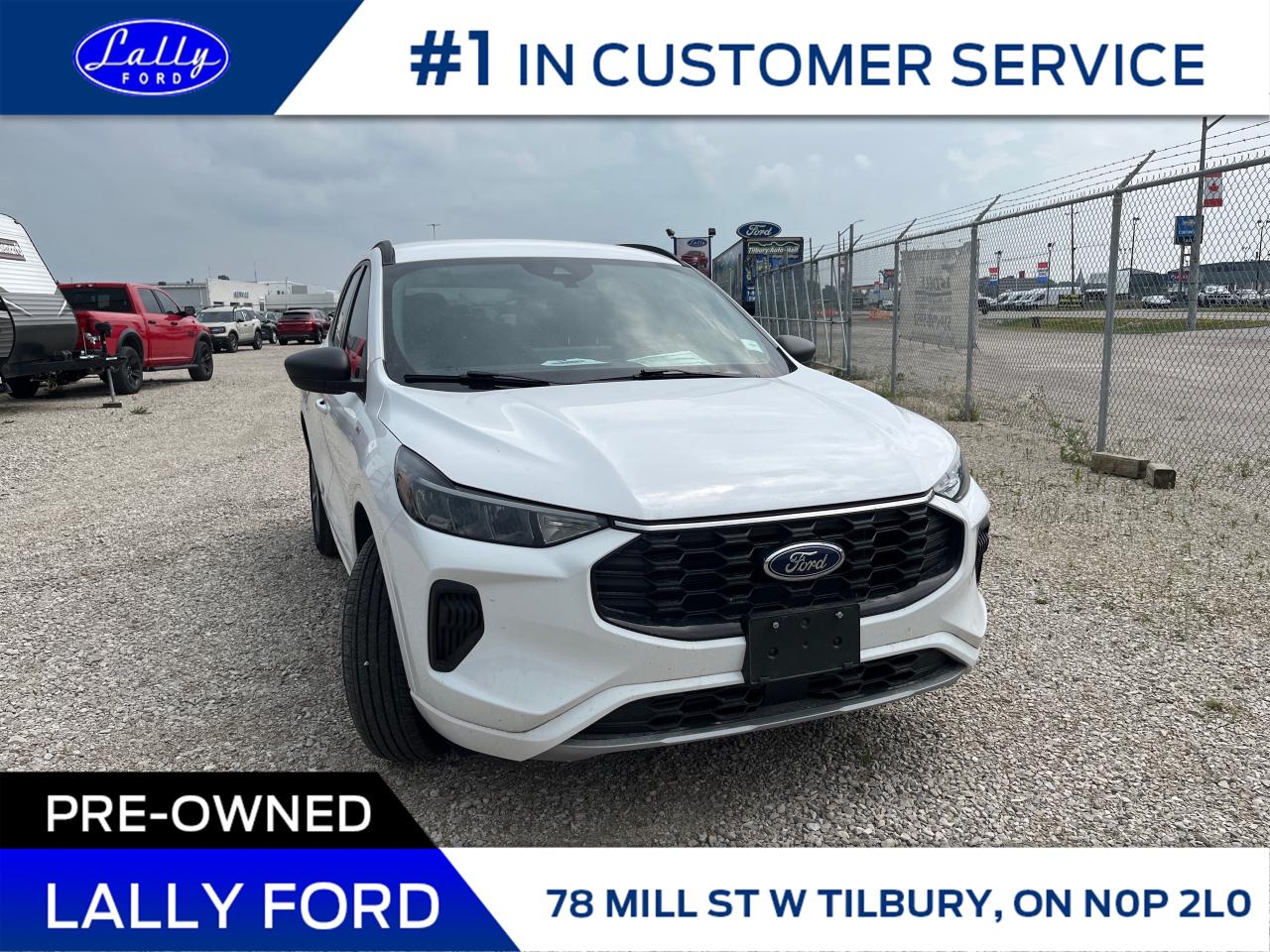 Used 2023 Ford Escape ST-Line Low Km’s, One Owner, Mint! for sale in Tilbury, ON