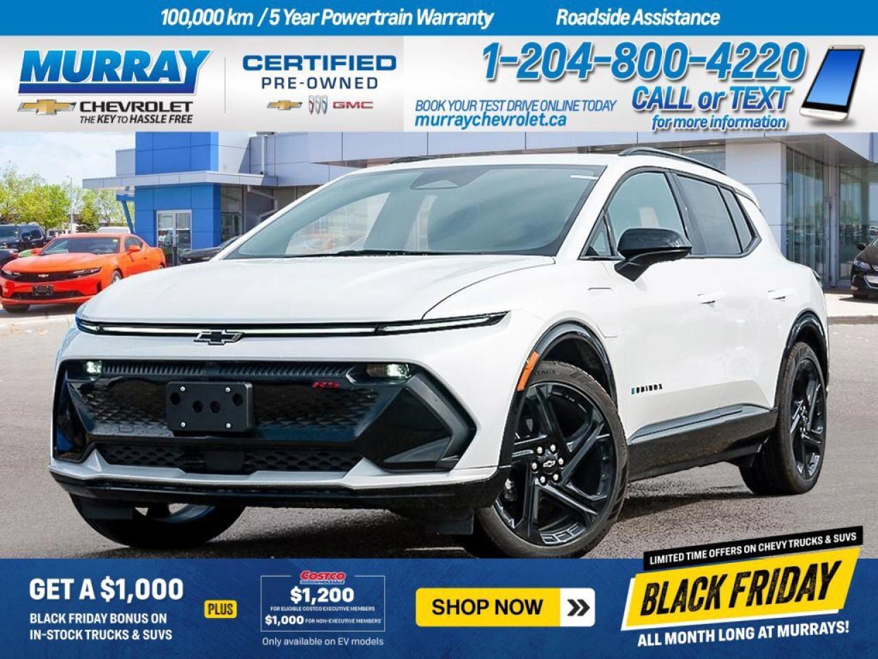 New 2025 Chevrolet Equinox EV RS for sale in Winnipeg, MB