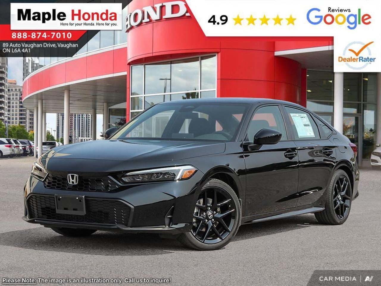 New 2026 Honda Civic Sedan CIVIC 4D SPORT HYB for sale in Vaughan, ON