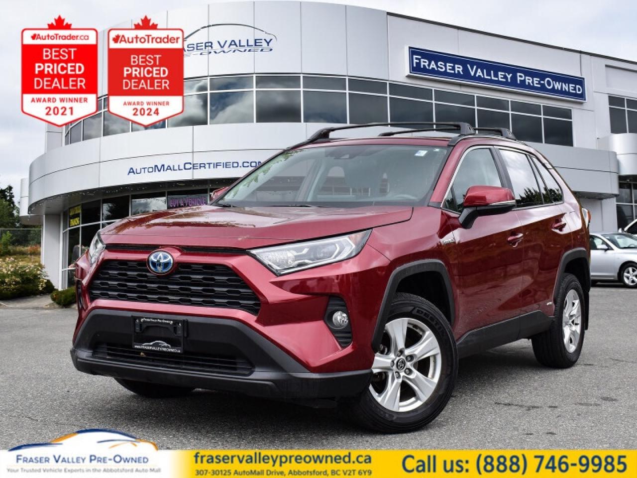 Used 2020 Toyota RAV4 Hybrid XLE  - Sunroof -  Power Liftgate - $151.16 for sale in Abbotsford, BC