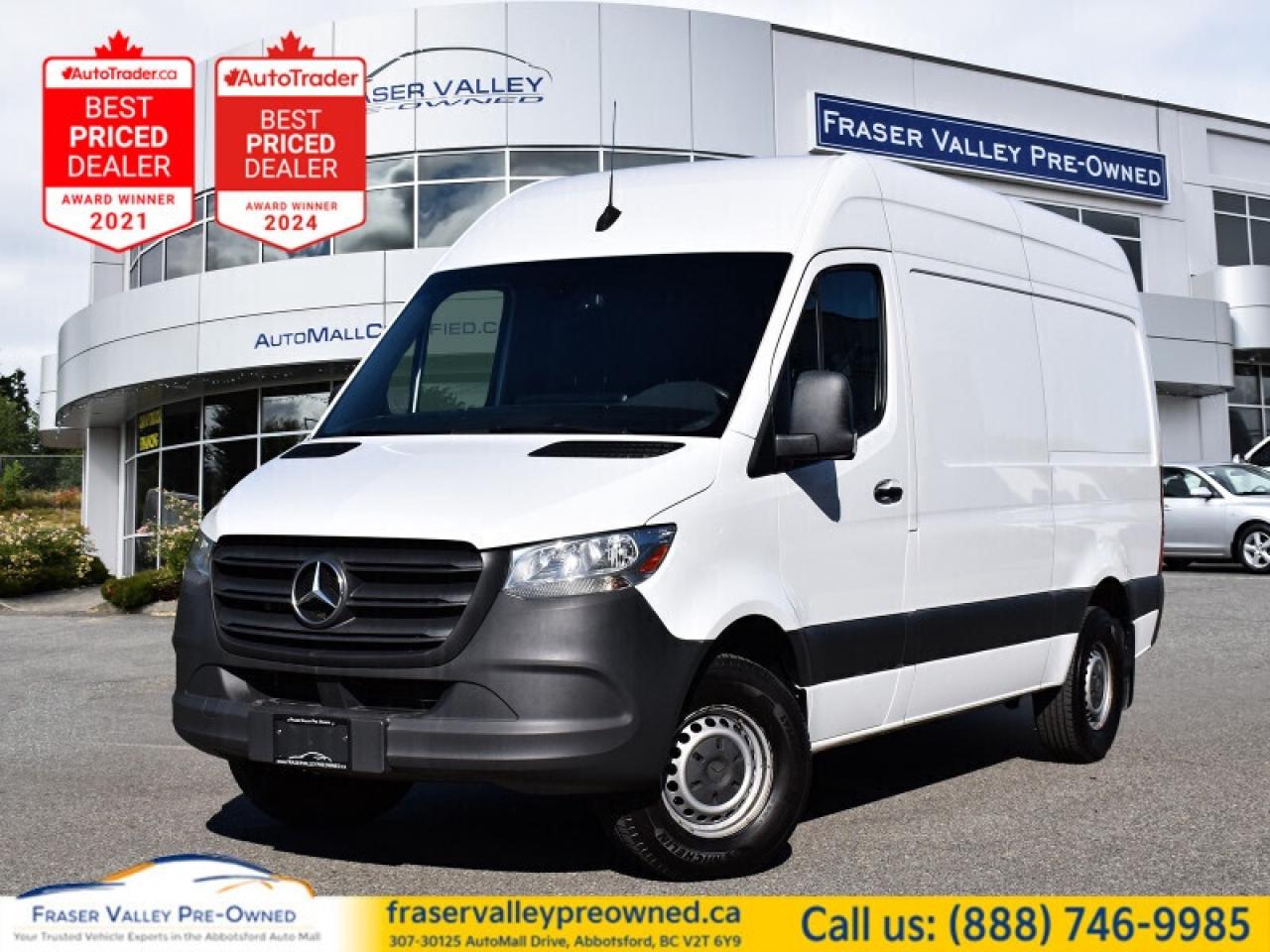 Used 2020 Mercedes-Benz Sprinter Cargo Van 2500 High Roof V6 144 for sale in Abbotsford, BC