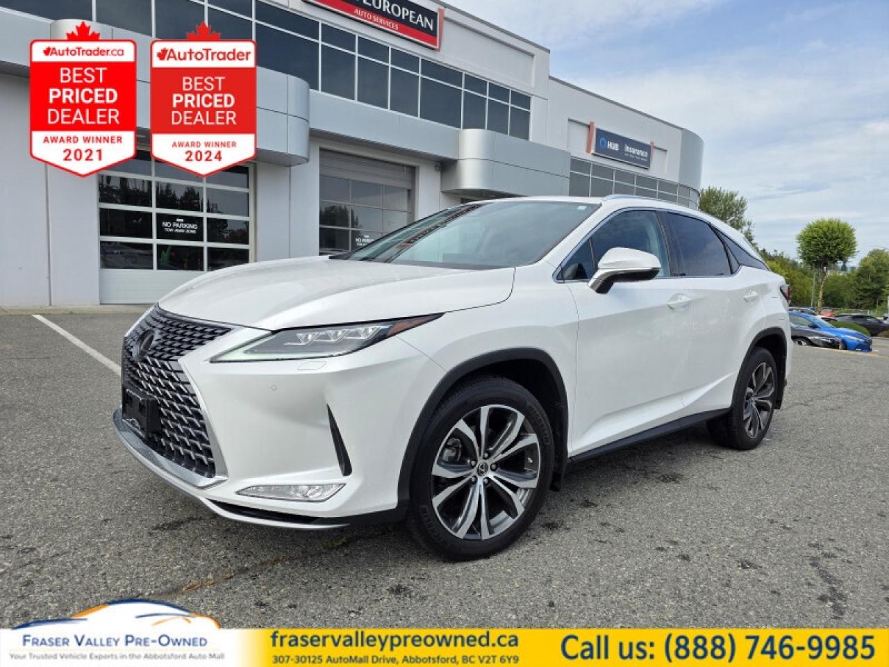 Used 2020 Lexus RX 350  - Cooled Seats -  Sunroof -  Heated Seats - $ for sale in Abbotsford, BC