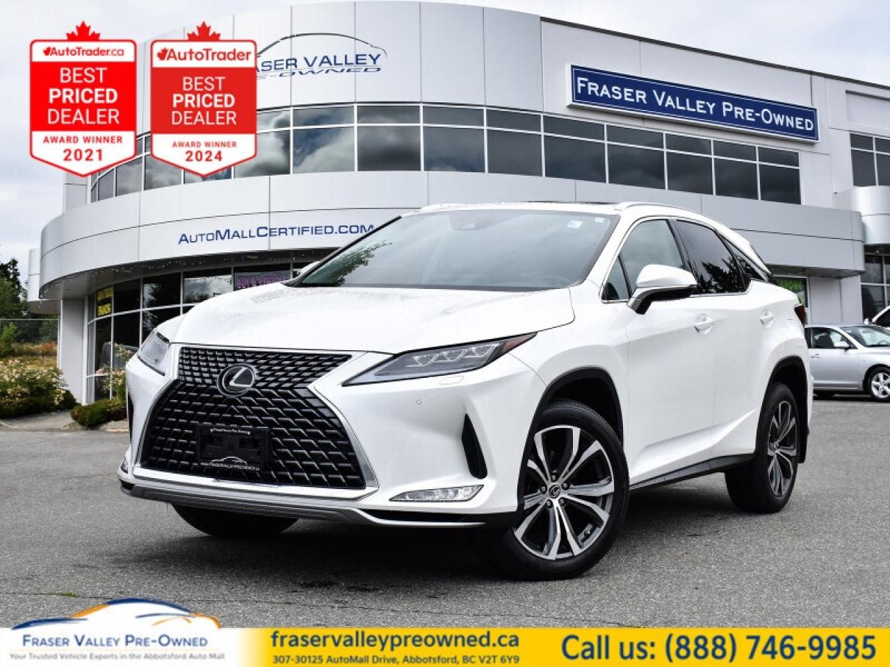 Used 2020 Lexus RX 350  - Cooled Seats -  Sunroof -  Heated Seats - $ for sale in Abbotsford, BC