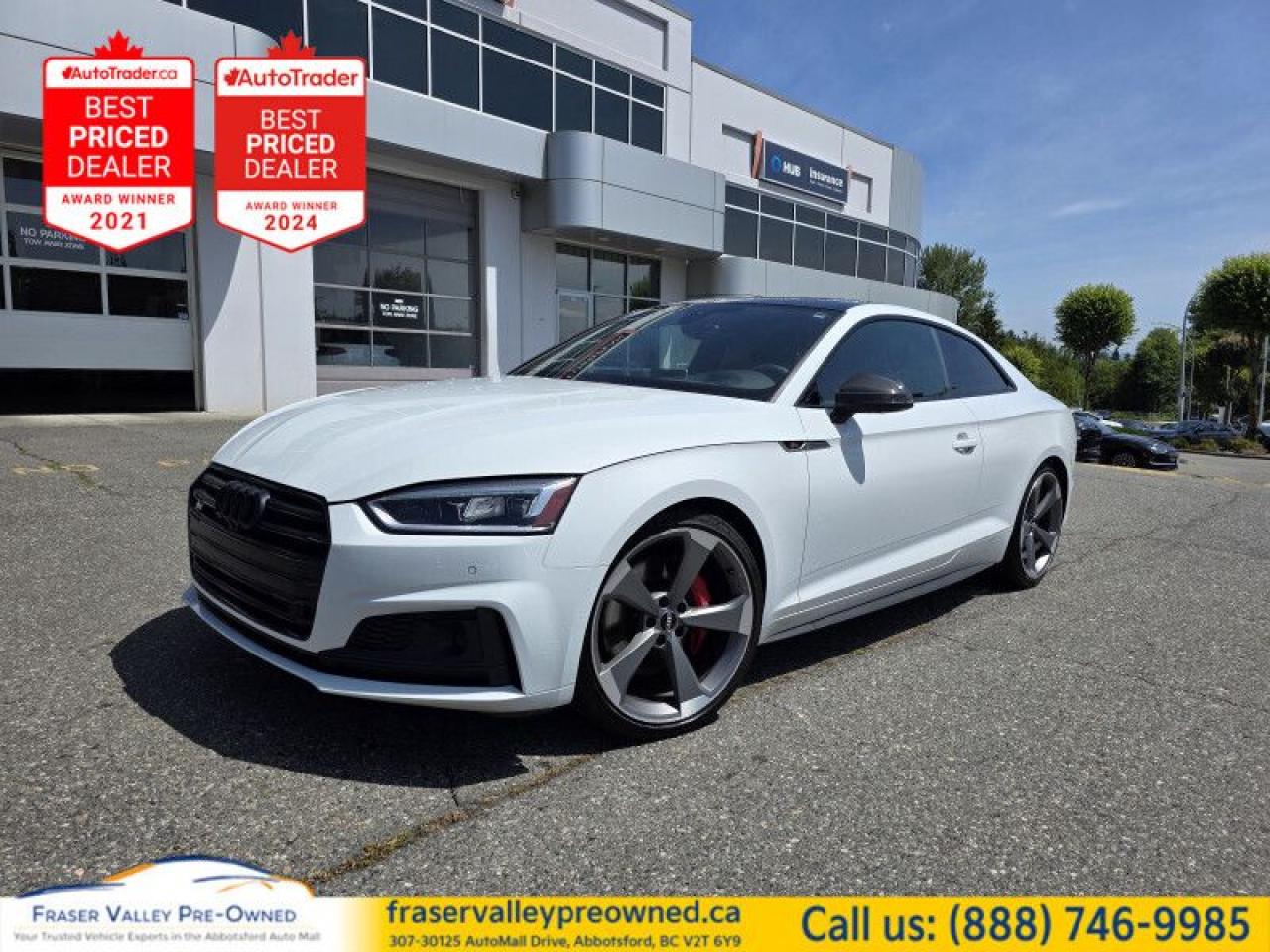 Used 2019 Audi S5 Coupe Technik 3.0 TFSI quattro  - $180.70 /Wk for sale in Abbotsford, BC