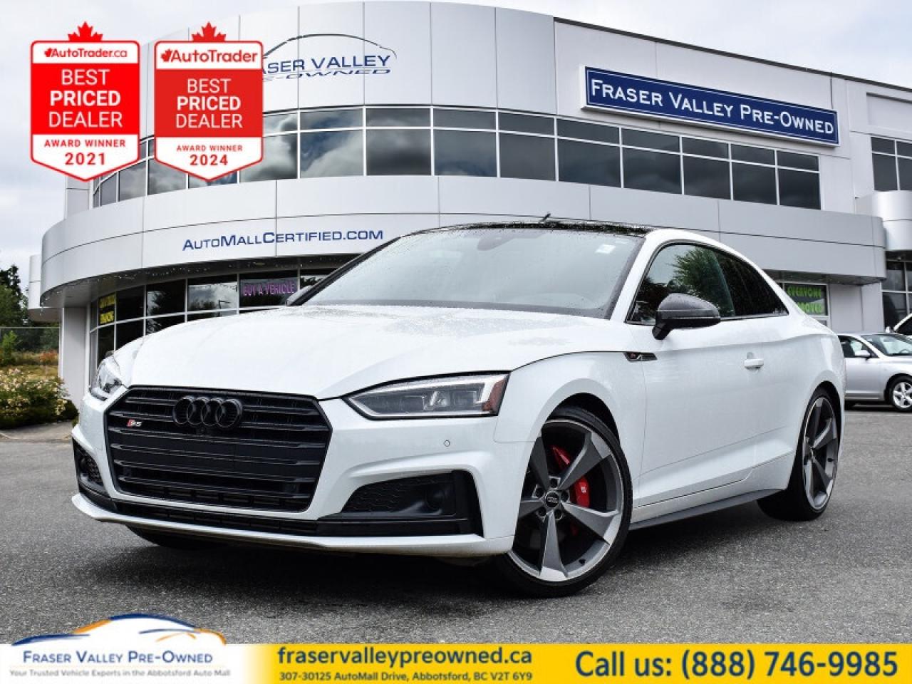 Used 2019 Audi S5 Coupe Technik 3.0 TFSI quattro  - $180.70 /Wk for sale in Abbotsford, BC
