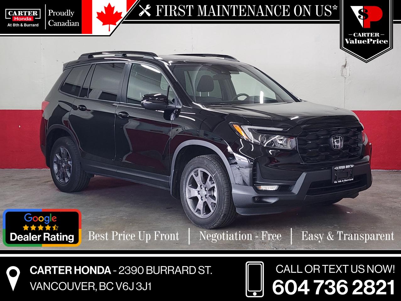 Used 2022 Honda Passport Sport AWD for sale in Vancouver, BC