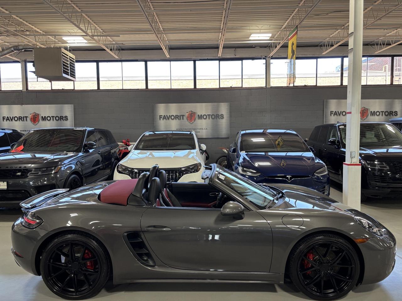 2019 Porsche Boxster 718 Roadster|CONVERTIBLE|REDLEATHER|BACKUPCAM|RWD|+++ - Photo #5
