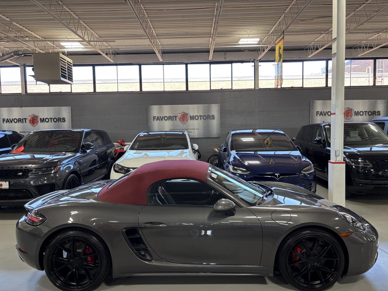 2019 Porsche Boxster 718 Roadster|CONVERTIBLE|REDLEATHER|BACKUPCAM|RWD|+++ - Photo #6