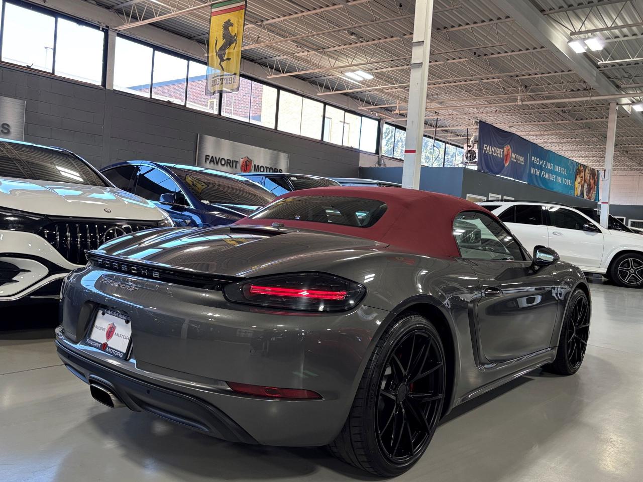 2019 Porsche Boxster 718 Roadster|CONVERTIBLE|REDLEATHER|BACKUPCAM|RWD|+++ - Photo #9