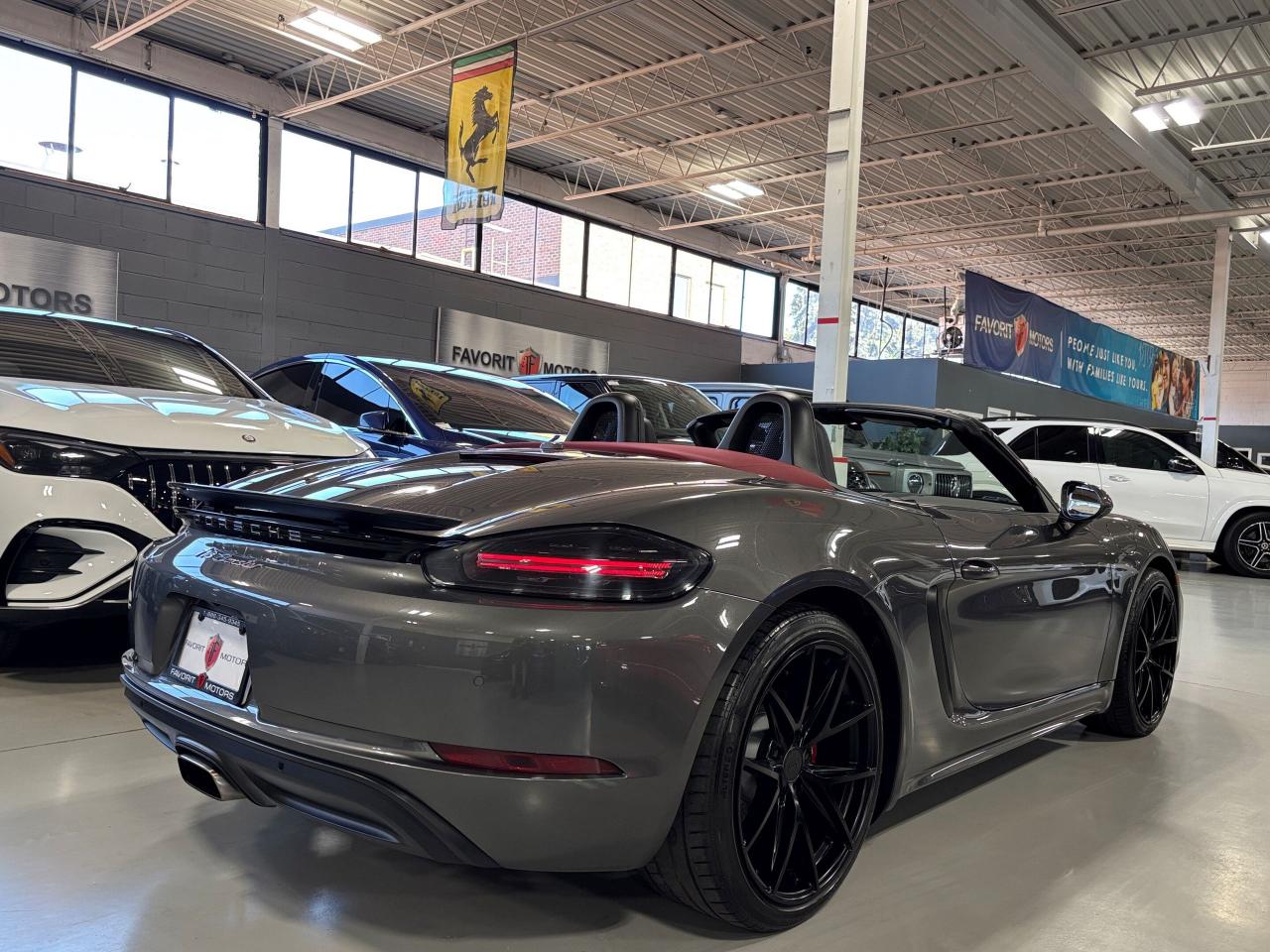 2019 Porsche Boxster 718 Roadster|CONVERTIBLE|REDLEATHER|BACKUPCAM|RWD|+++ - Photo #8