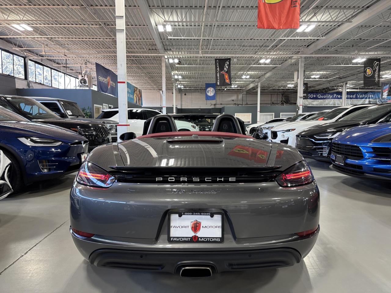 2019 Porsche Boxster 718 Roadster|CONVERTIBLE|REDLEATHER|BACKUPCAM|RWD|+++ - Photo #10