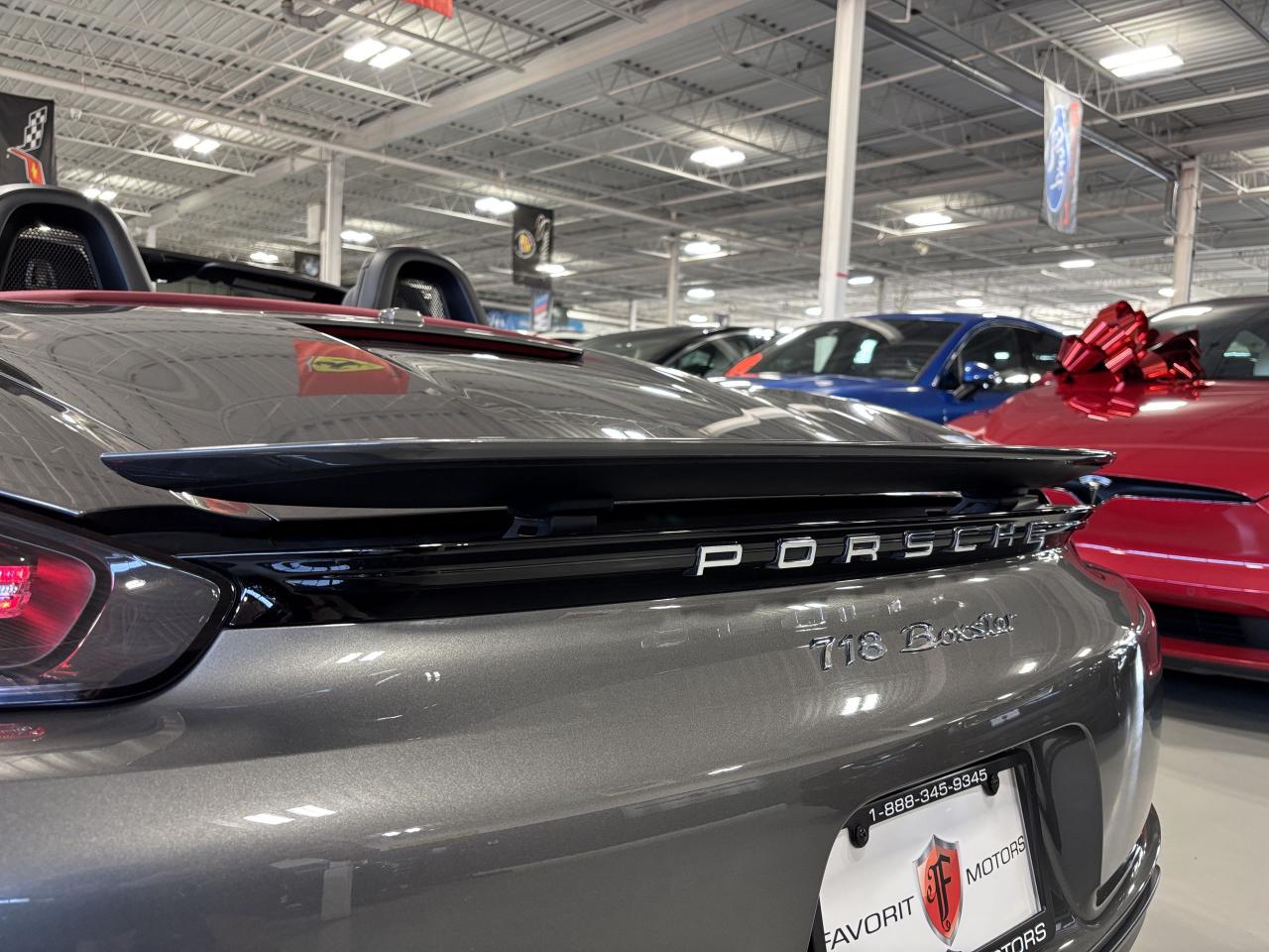 2019 Porsche Boxster 718 Roadster|CONVERTIBLE|REDLEATHER|BACKUPCAM|RWD|+++ - Photo #12