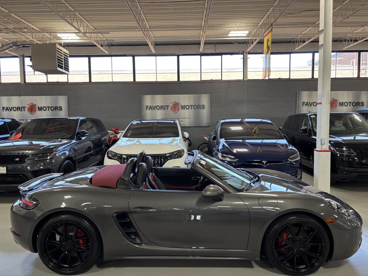 2019 Porsche Boxster 718 Roadster|CONVERTIBLE|REDLEATHER|BACKUPCAM|RWD|+++ - Photo #5