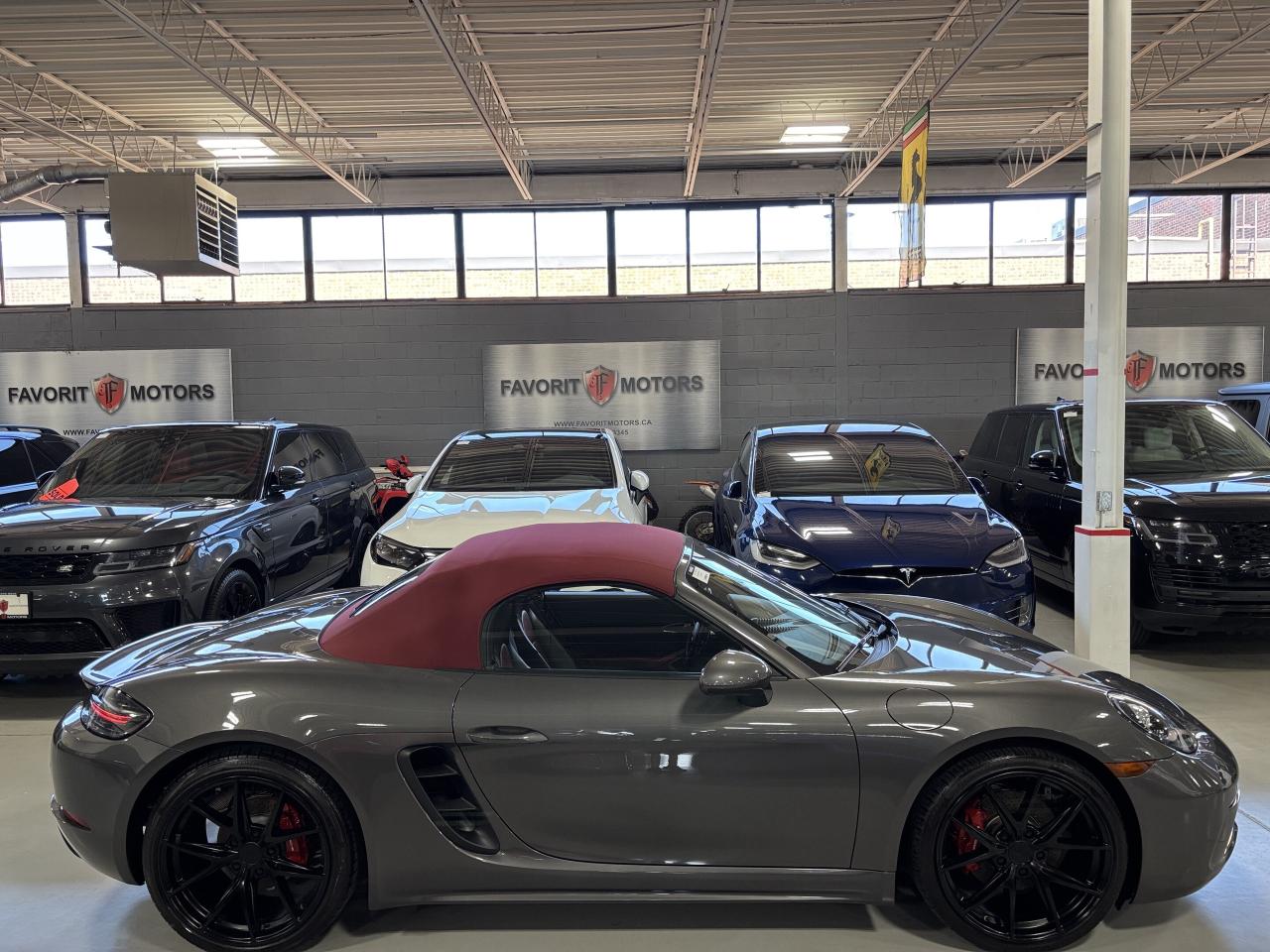 2019 Porsche Boxster 718 Roadster|CONVERTIBLE|REDLEATHER|BACKUPCAM|RWD|+++ - Photo #6