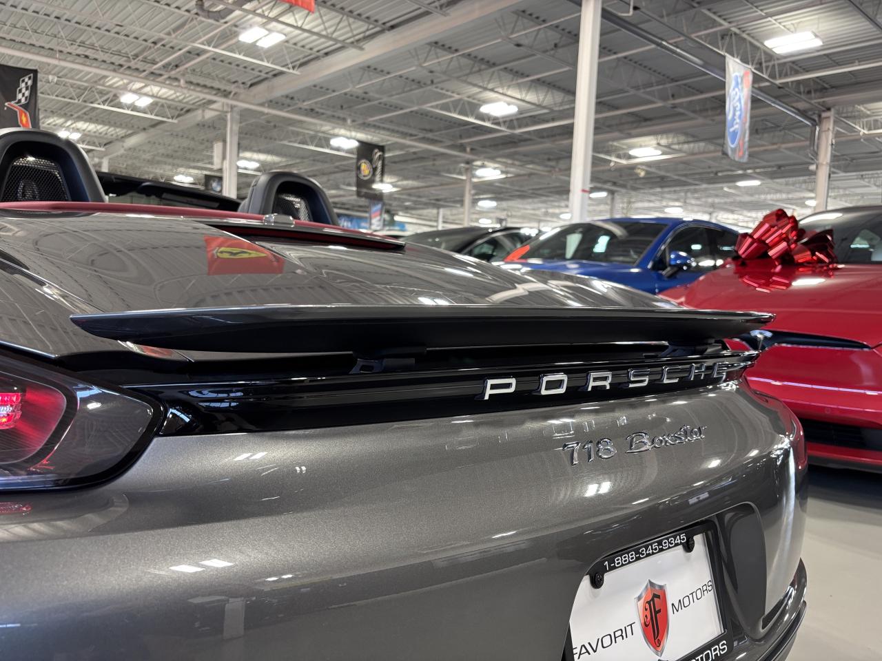 2019 Porsche Boxster 718 Roadster|CONVERTIBLE|REDLEATHER|BACKUPCAM|RWD|+++ - Photo #12