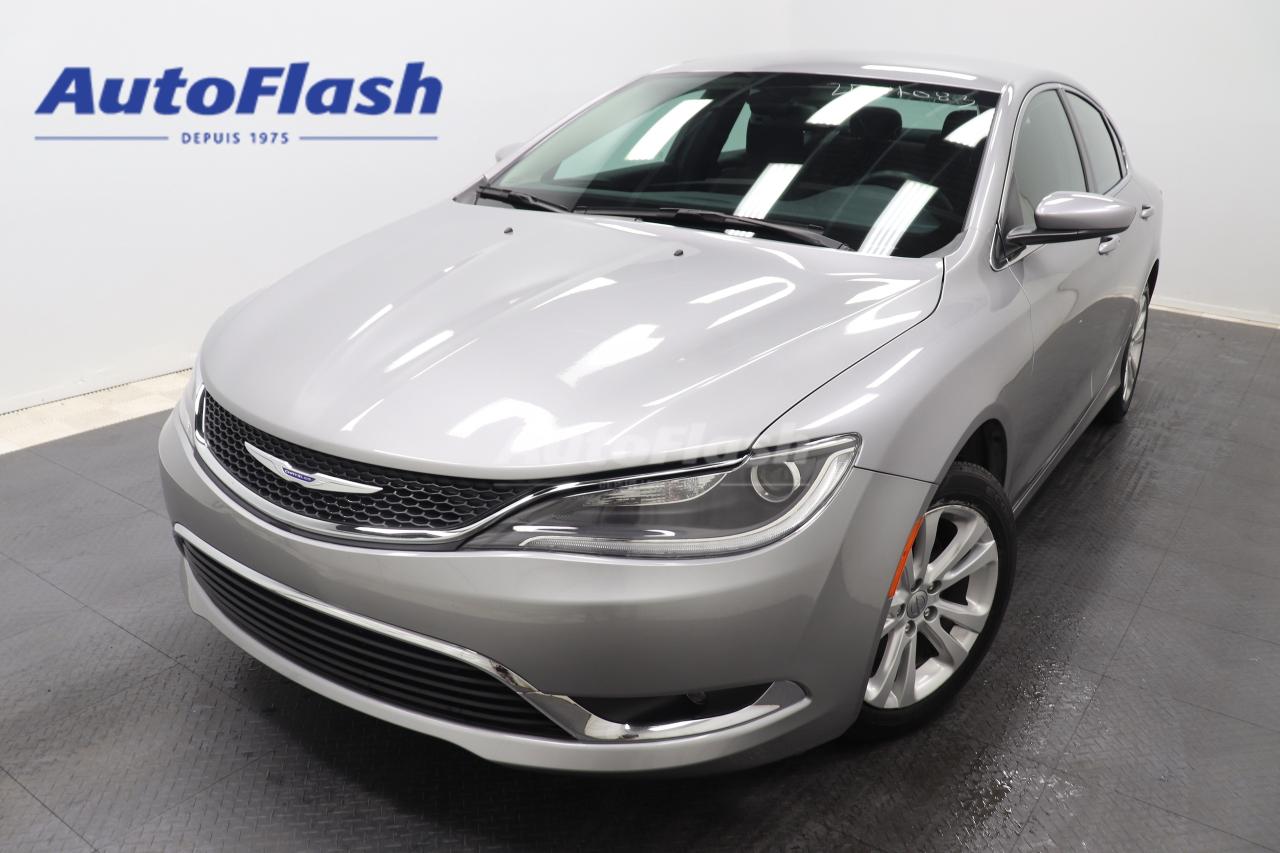Used 2015 Chrysler 200 LIMITED, BLUETOOTH, CAMERA, 1 PROPRIO for sale in Saint-Hubert, QC