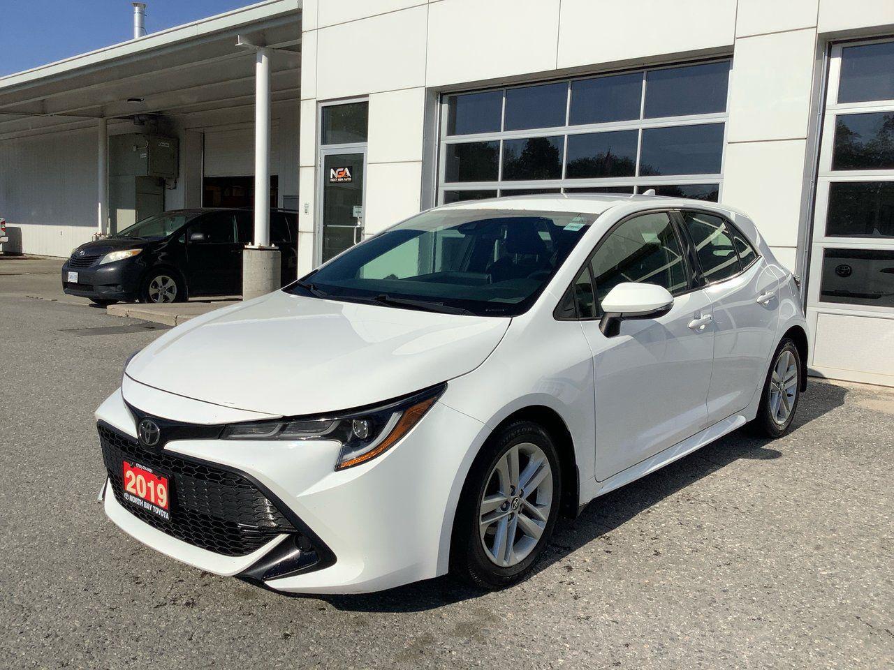Used 2019 Toyota Corolla Hatchba for sale in North Bay, ON
