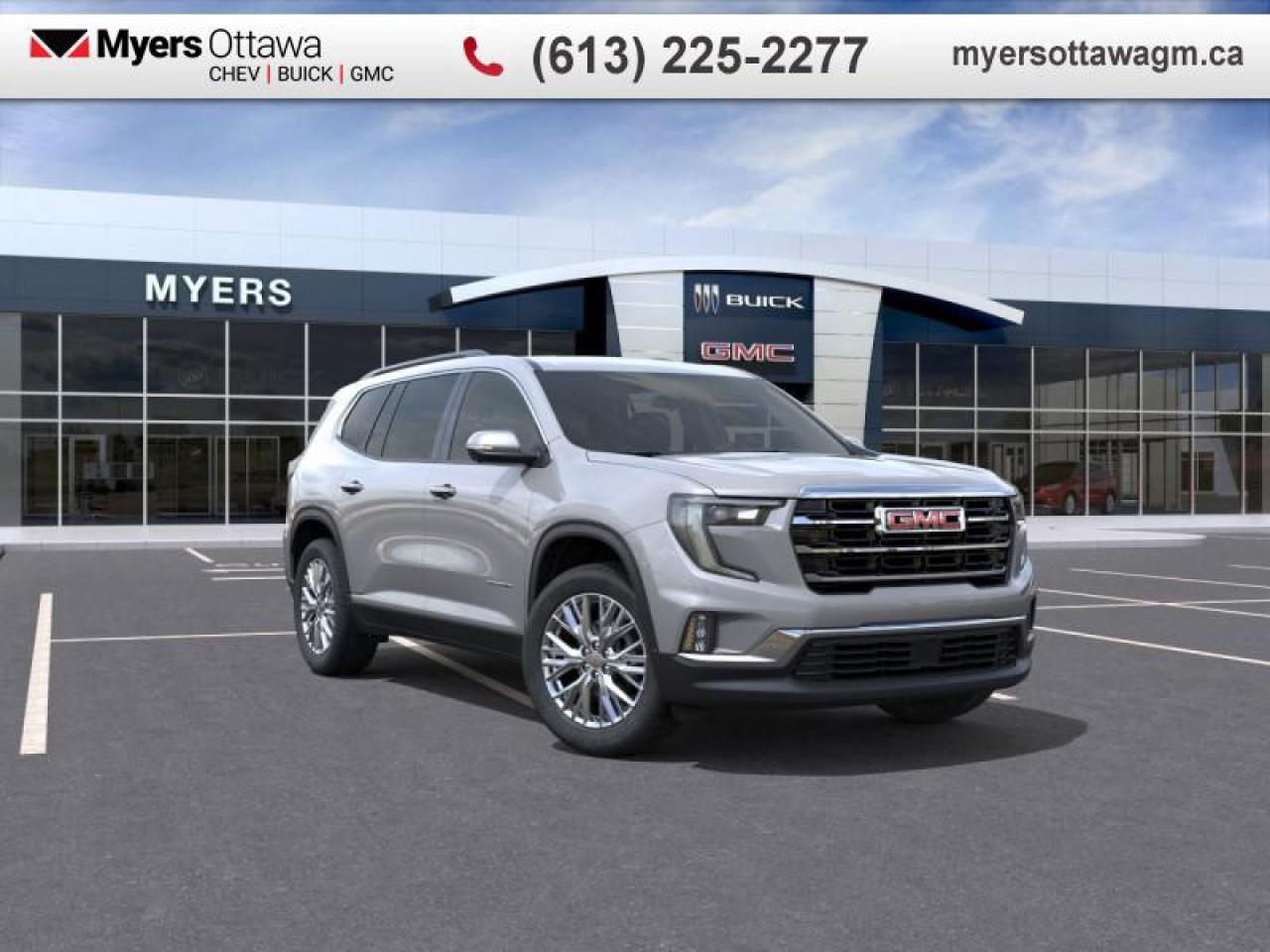 New 2025 GMC Acadia Elevation  -  Heated Seats for sale in Ottawa, ON