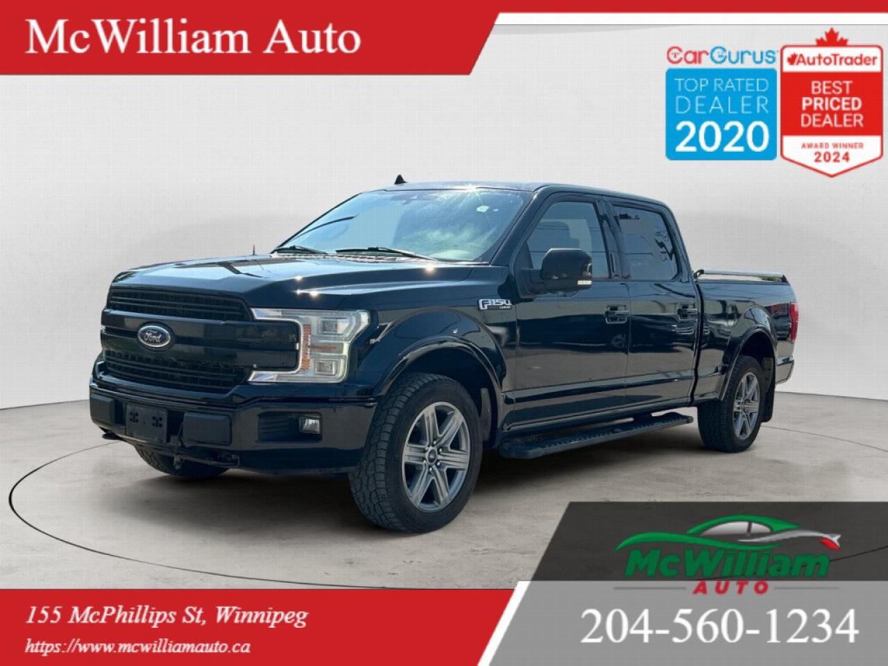Used 2019 Ford F-150 Lariat |HTD & A/C SEATS|PANO ROOF|APPLE CARPLAY| for sale in Winnipeg, MB