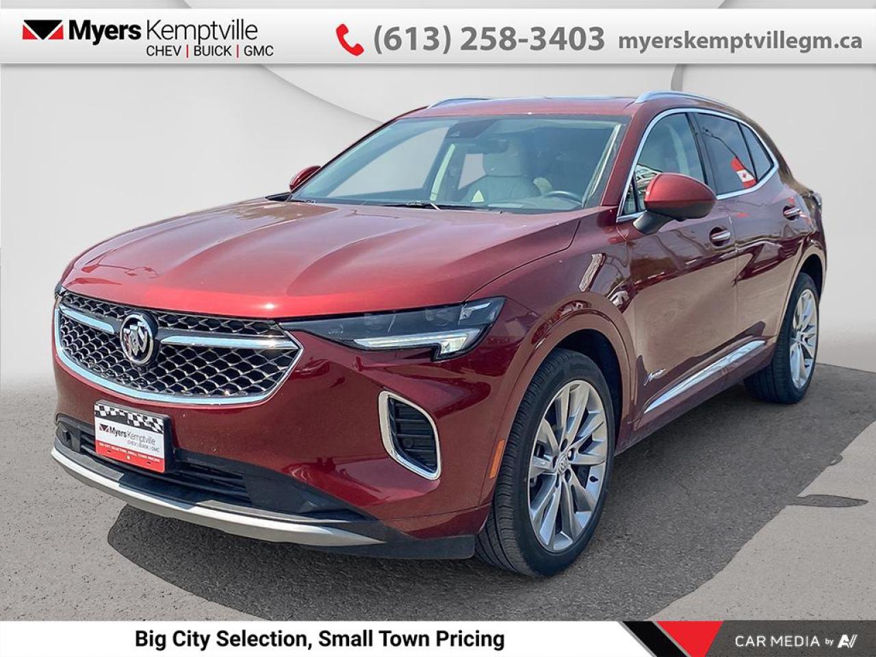 Used 2023 Buick Envision Avenir  - Moonroof -  Leather Seats for sale in Kemptville, ON