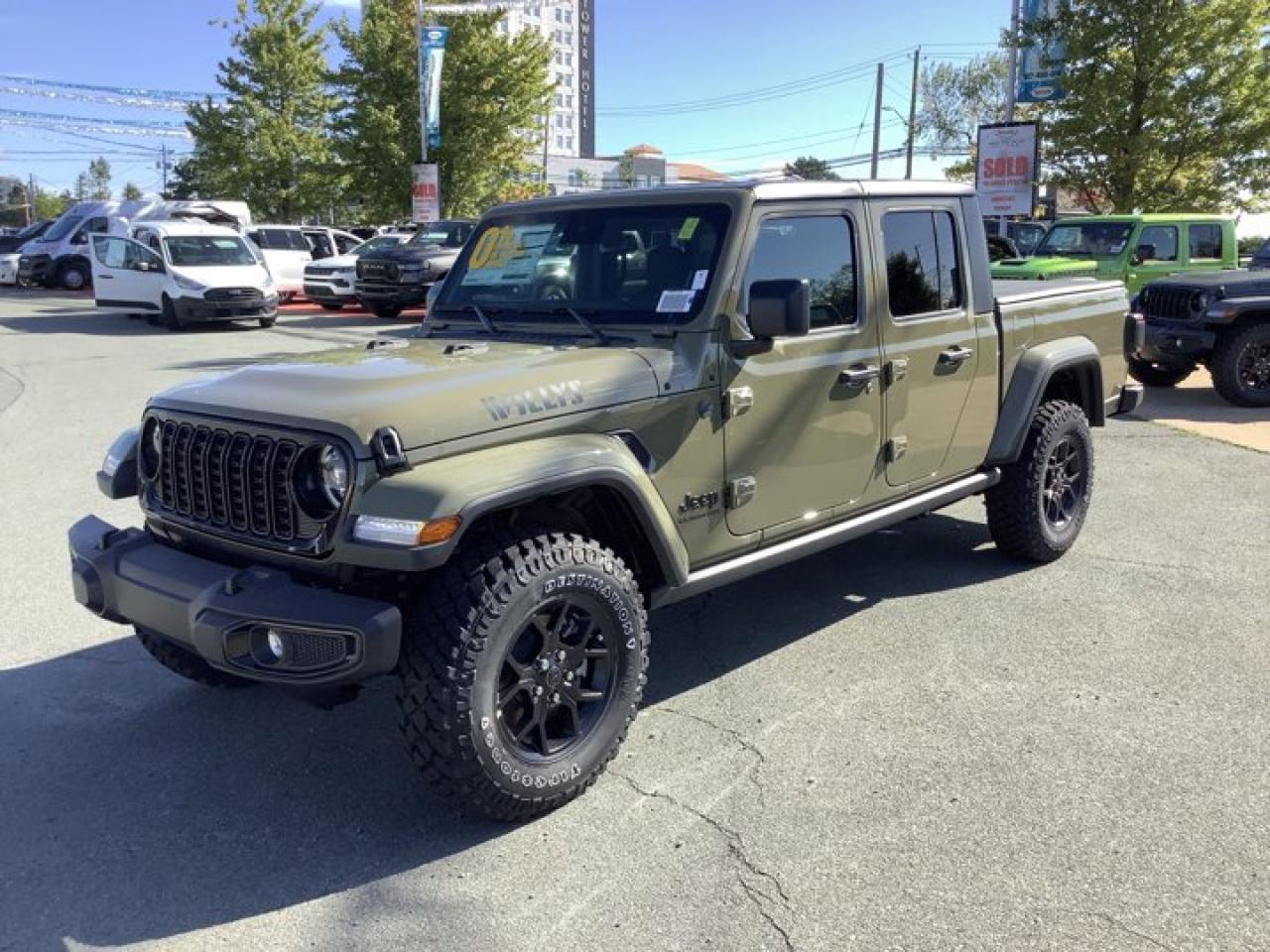 New 2025 Jeep Gladiator Willys for sale in Halifax, NS