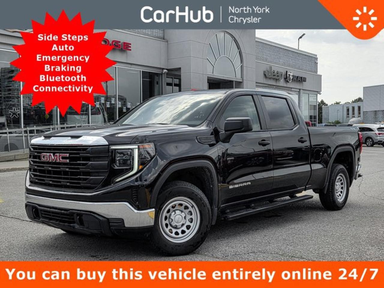 Used 2022 GMC Sierra 1500 Pro 157'' Side Steps Auto Emergency Braking  Bluetooth for sale in Thornhill, ON