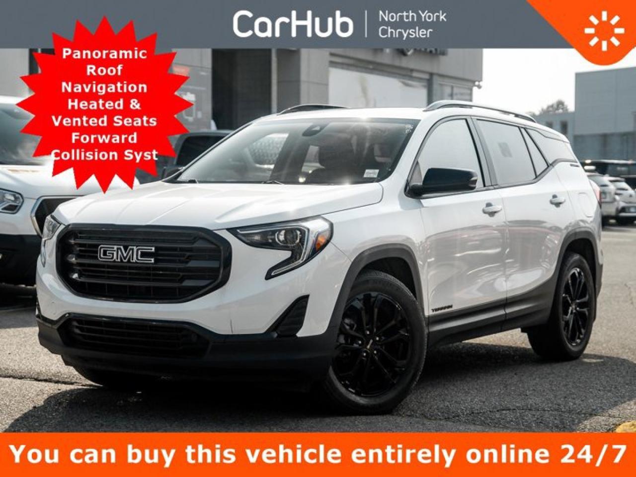 Used 2021 GMC Terrain SLE Panoroof Navi Heated Vented Seats Forward Collision Syst for sale in Thornhill, ON