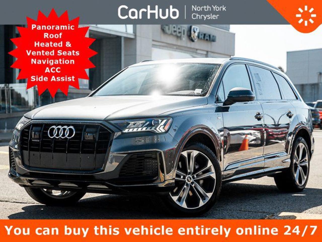 Used 2024 Audi Q7 Progressiv Panoroof Heated & Vented Seats Navigation ACC for sale in Thornhill, ON