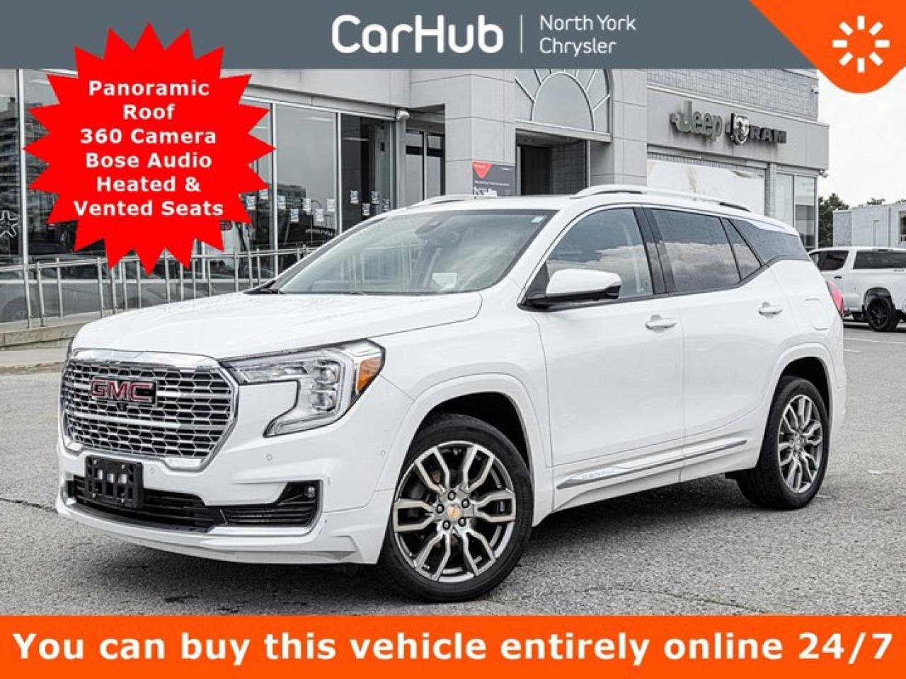 Used 2022 GMC Terrain Denali AWD Panoroof 360 Camera Bose Audio Heated & Vented Seats for sale in Thornhill, ON