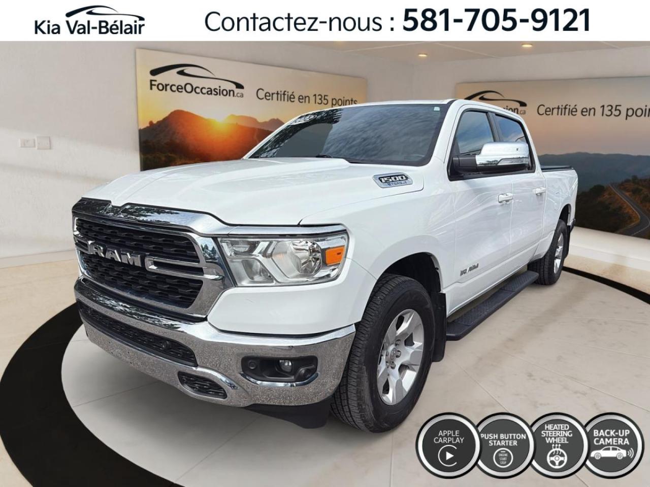Used 2022 RAM 1500 BIG HORN * 4X4 * V6 * 305HP * 6'4