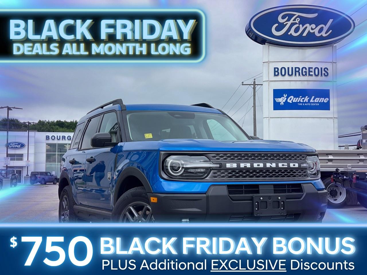 New 2025 Ford Bronco Sport Big Bend 4x4 for sale in Midland, ON