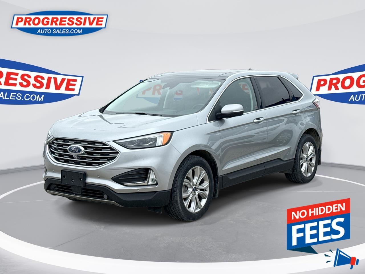 Used 2022 Ford Edge Titanium - Leather Seats -  Premium Audio for sale in Sarnia, ON