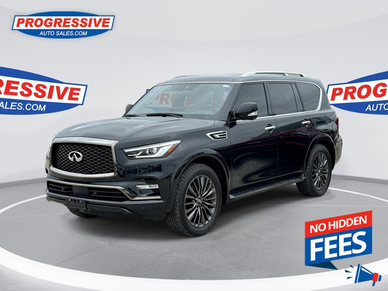 Used 2023 Infiniti QX80 ProACTIVE 7 Passenger - Low Mileage for sale in Sarnia, ON