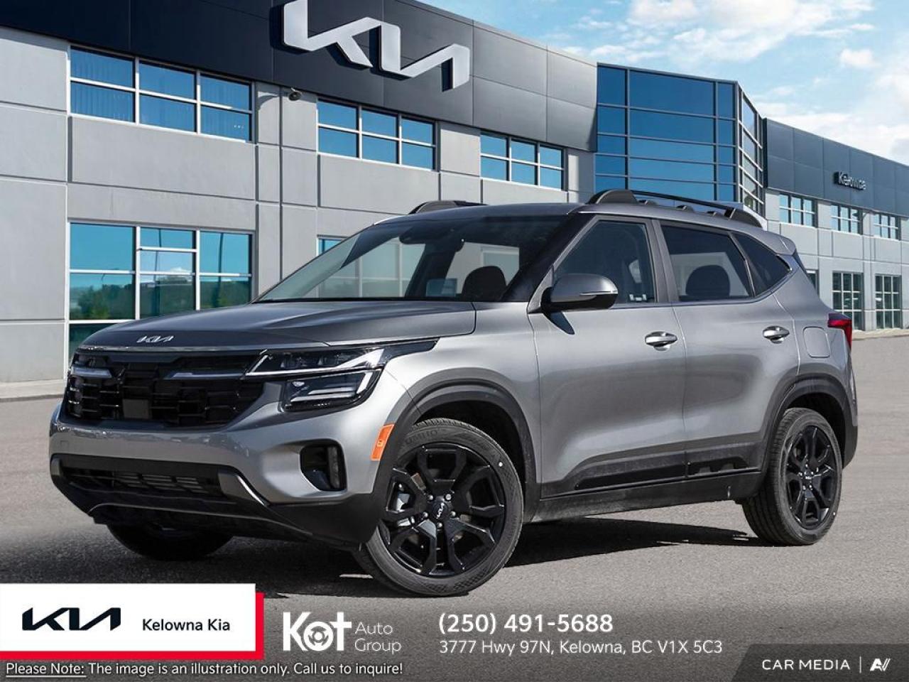 New 2025 Kia Seltos X-LINE for sale in Kelowna, BC