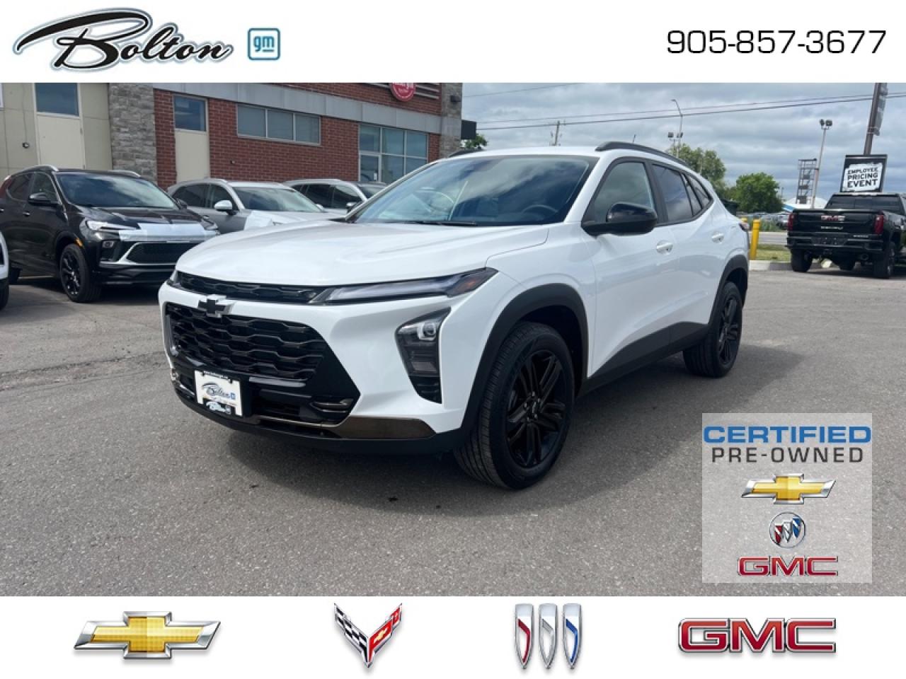 Used 2024 Chevrolet Trax ACTIV CERTIFIED PRE-OWNED - FINANCE @ 4.99% for sale in Bolton, ON