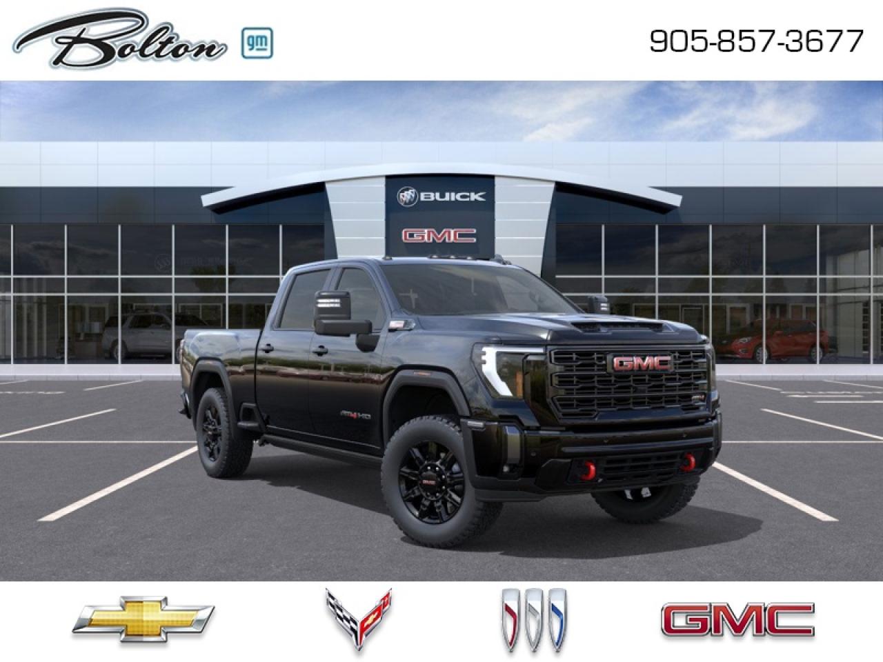 New 2025 GMC Sierra 2500 HD AT4 - Diesel Engine - Leather Seats for sale in Bolton, ON