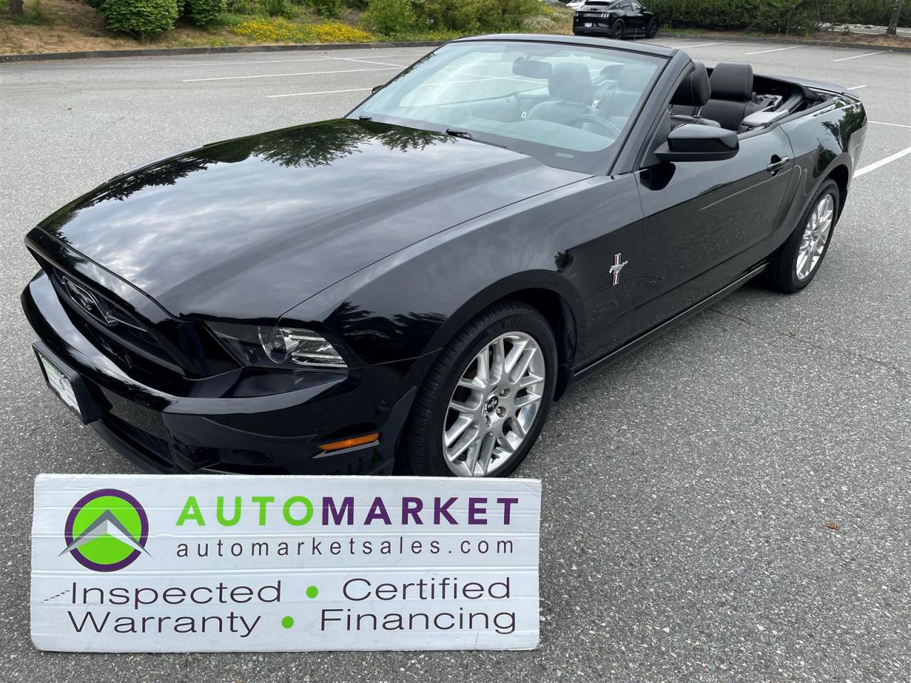 Used 2014 Ford Mustang AUTO, V6, LEATHER, FINANCING, WARRANTY, INSPECTED W/BCAA MBSHP! for sale in Surrey, BC