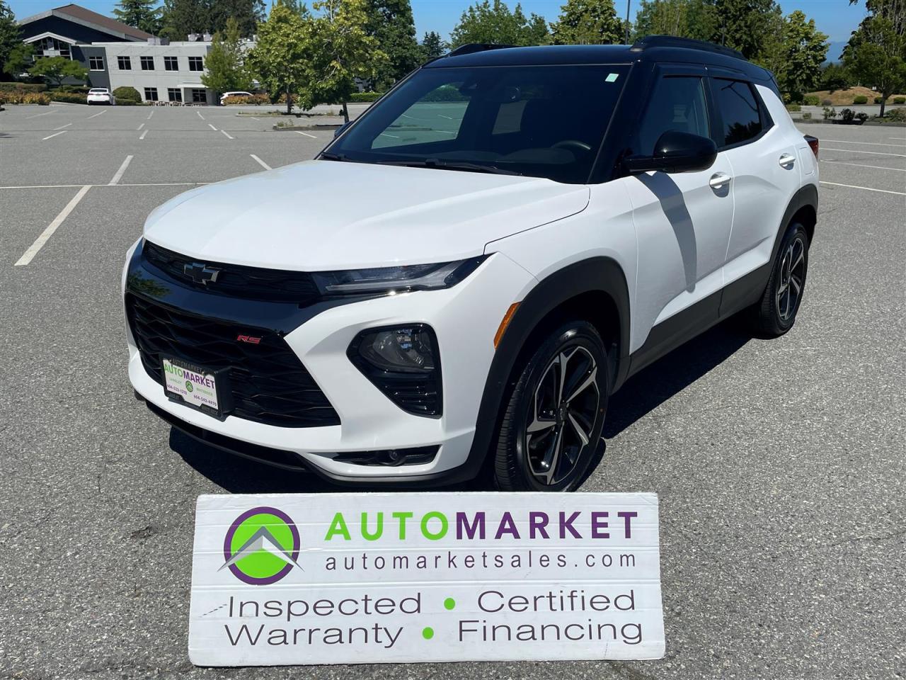 Used 2023 Chevrolet TrailBlazer RS AWD CARPLAY CAMERA, FINANCING WARRANTY INSPECTED W/BCAA MBSHP! for sale in Surrey, BC