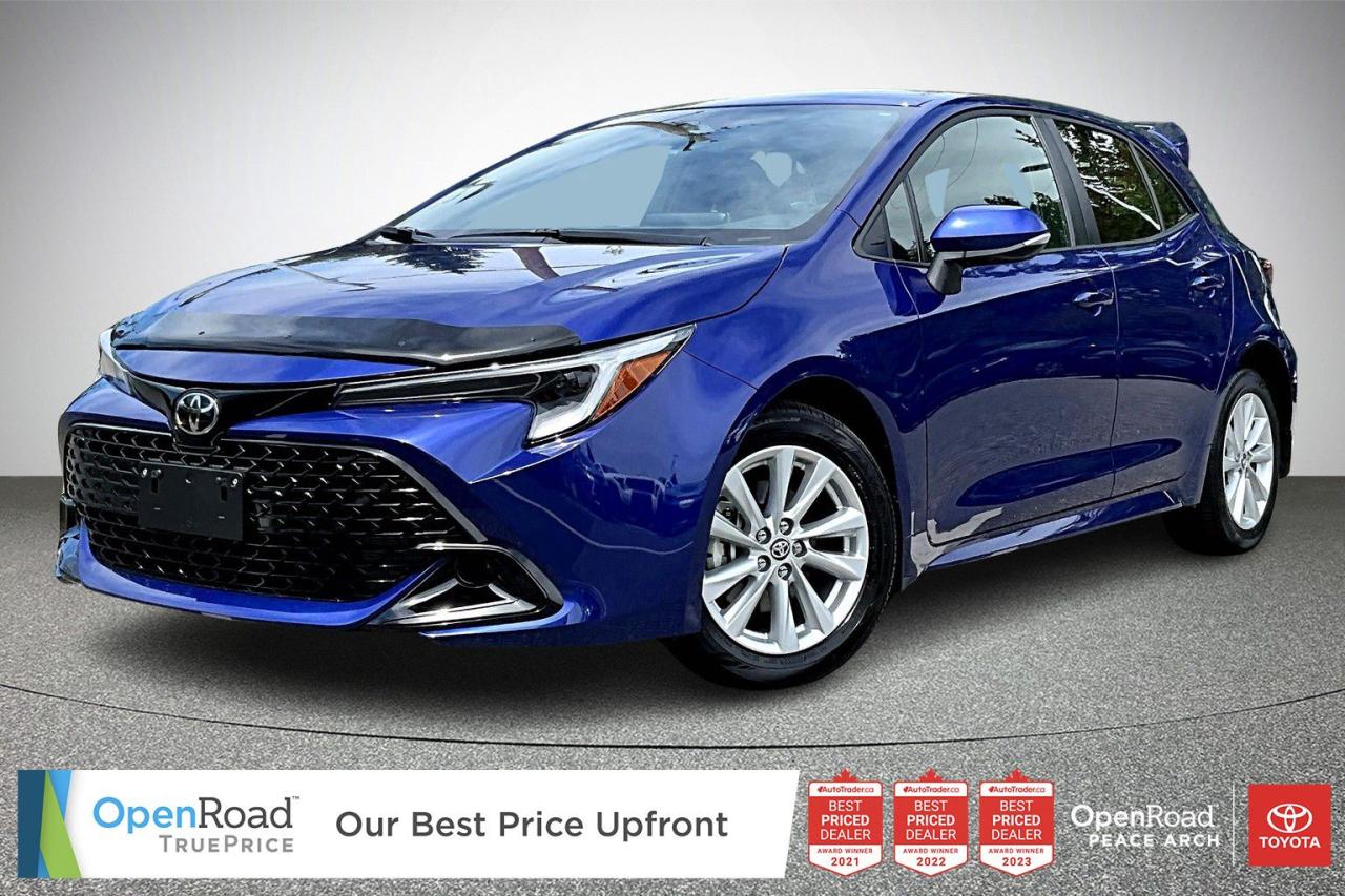 Used 2025 Toyota Corolla Hatchback CVT for sale in Surrey, BC
