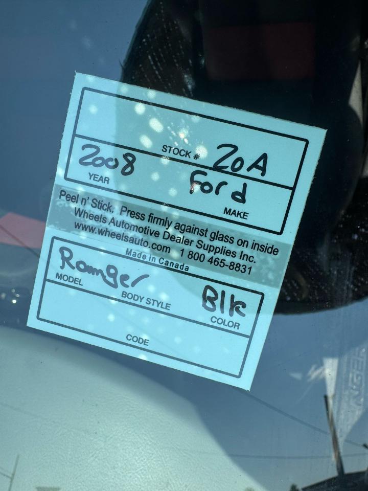 2008 Ford Ranger AS IS SPECIAL, FX4, 4.0 V6, MANUAL, RUNS GOOD - Photo #17