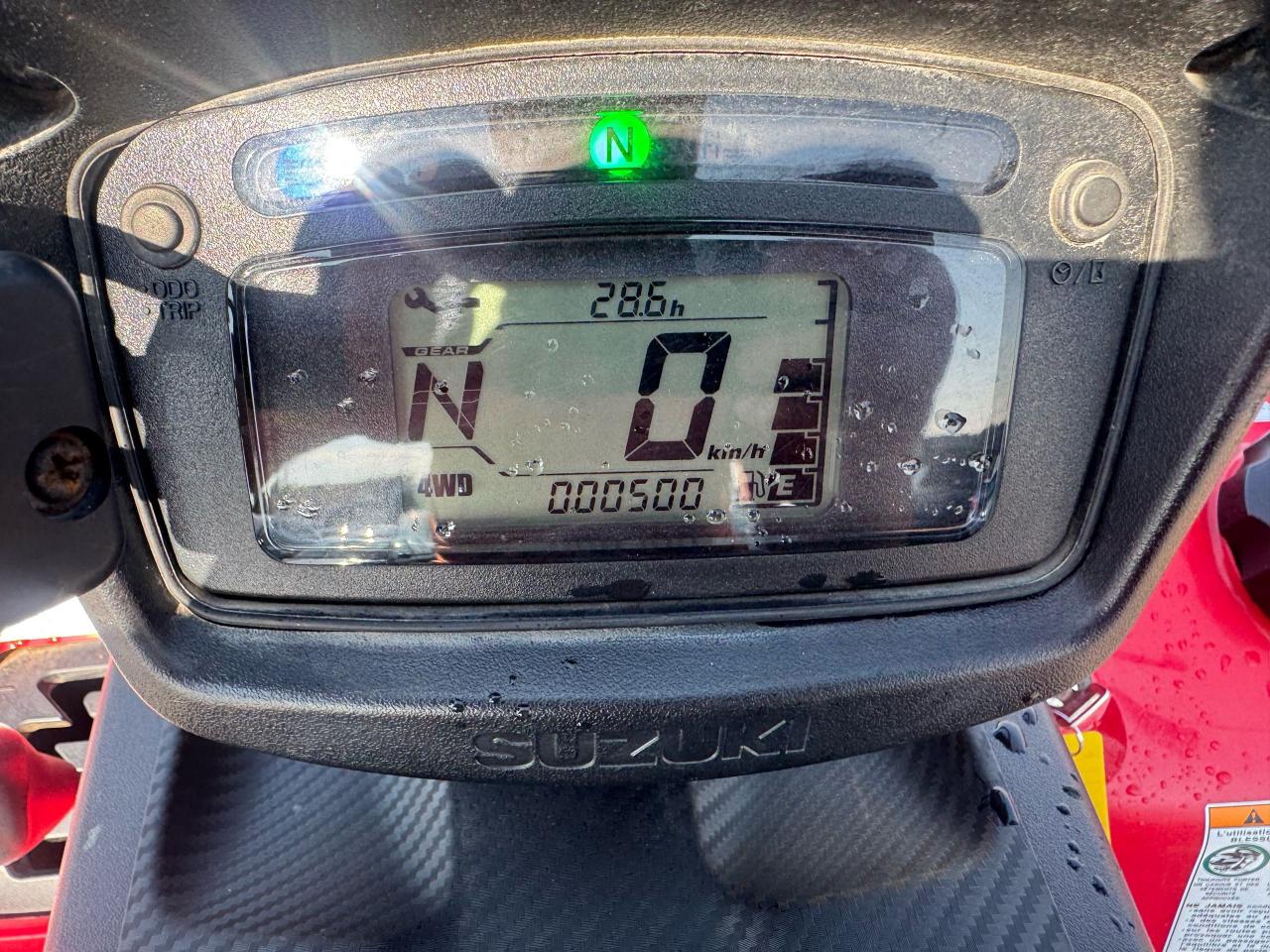 2021 Suzuki KingQuad LT-A500X, ONLY 494KMS, 4X4, FUEL INJECTED, AS IS - Photo #10