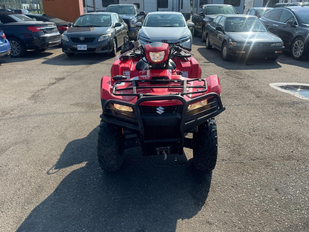 2021 Suzuki KingQuad LT-A500X, ONLY 494KMS, 4X4, FUEL INJECTED, AS IS - Photo #8