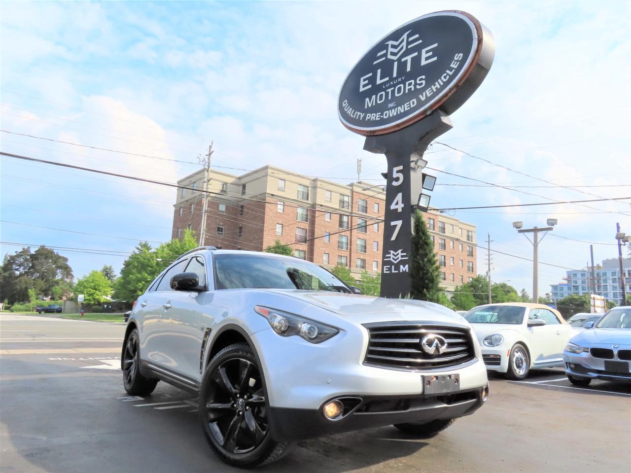 Used 2016 Infiniti QX70 QX 70 - AWD - Navigation System - Leather - Low Kms ! for sale in Burlington, ON