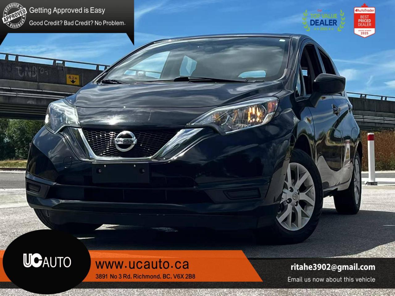 Used 2018 Nissan Versa Note SV AUTO/ NO ACCIDENT/ BC LOCAL for sale in Richmond, BC