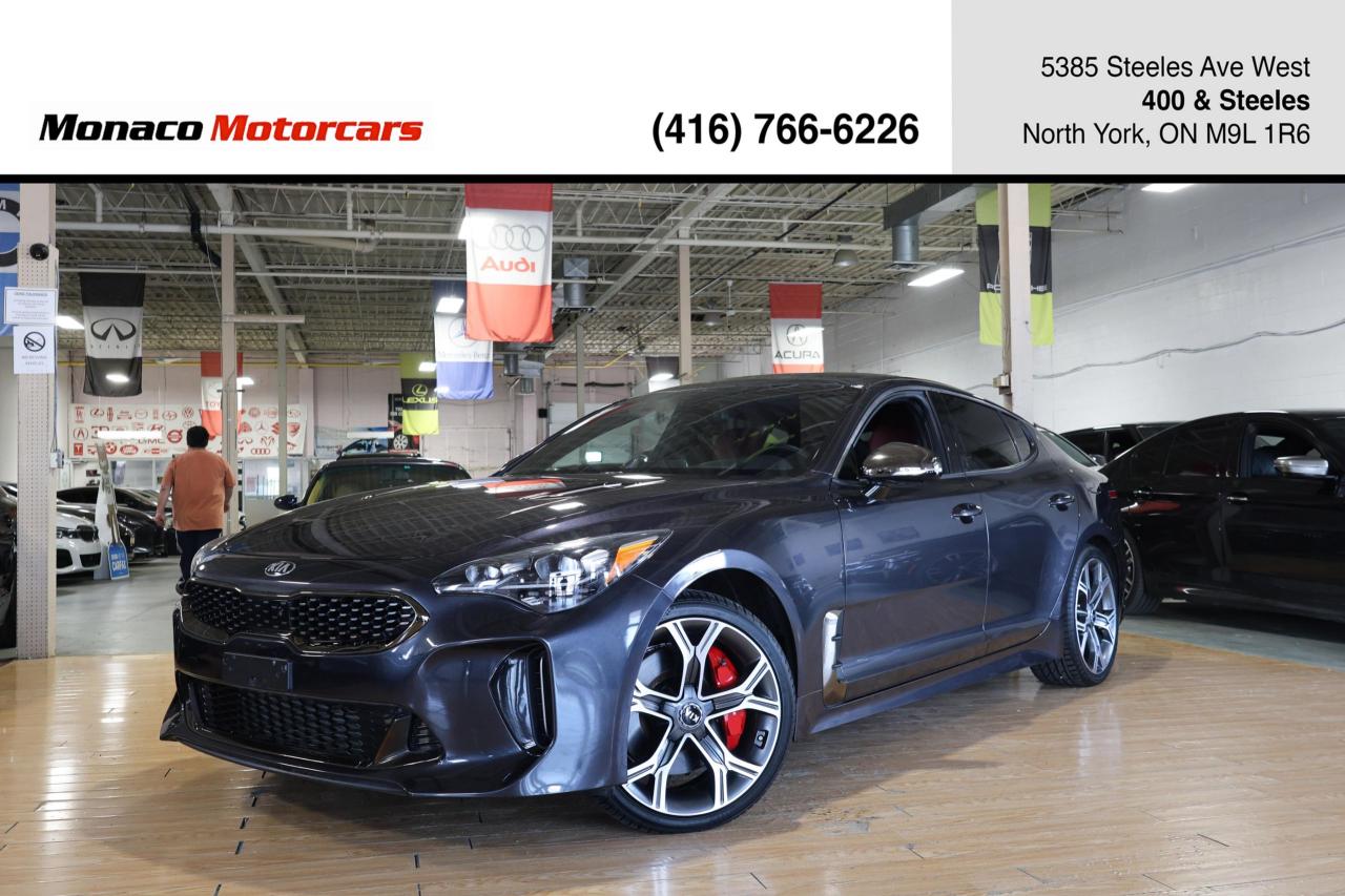 Used 2019 Kia Stinger GT AWD - LOW KM|LEATHER|SUNROOF|NAVI|360CAM|HEADSUP for sale in North York, ON