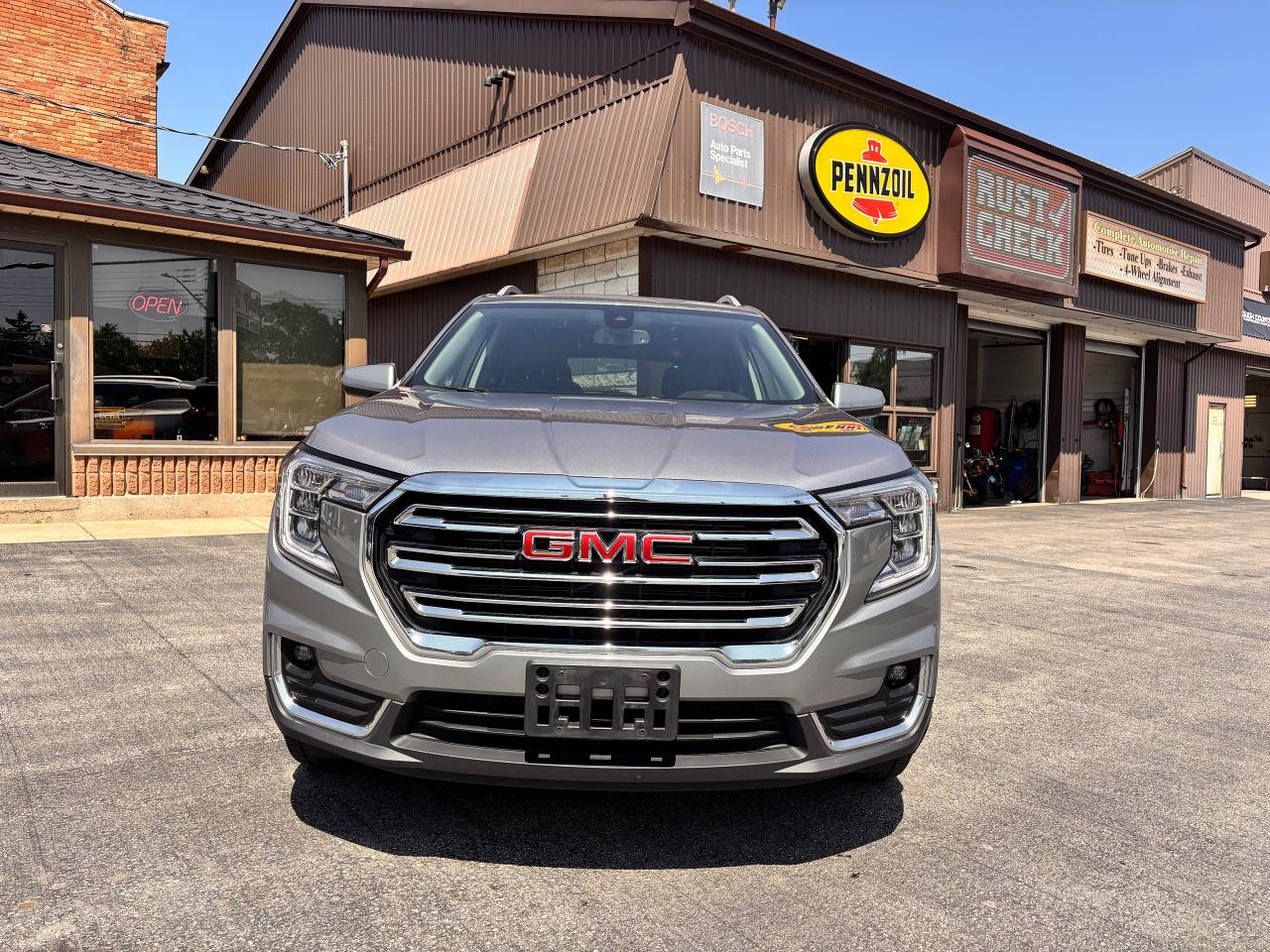 <p data-start=205 data-end=476><strong data-start=205 data-end=273>2024 GMC Terrain SLT – AWD – Off-Road Mode – Excellent Condition</strong><br data-start=273 data-end=276 /><strong data-start=276 data-end=289>Location:</strong> 2002 Main Street North, Jarvis, ON<br data-start=324 data-end=327 /><strong data-start=327 data-end=339>Contact:</strong> 905-971-5041<br data-start=352 data-end=355 /><strong data-start=355 data-end=369>Condition:</strong> Excellent – Being Sold Certified (Safety Included)<br data-start=420 data-end=423 /><strong data-start=423 data-end=436>Warranty:</strong> Active up to 160,000 km or until 2028</p><hr data-start=478 data-end=481 /><p data-start=483 data-end=810>This fully loaded <strong data-start=501 data-end=541>2024 GMC Terrain SLT All-Wheel Drive</strong> is a high-performing, stylish SUV that offers both rugged off-road capability and refined interior luxury. With off-road mode, dual climate control, and a full suite of comfort and tech features, this Terrain is designed to take on any journey in confidence and style.</p><hr data-start=812 data-end=815 /><p data-start=817 data-end=843><strong data-start=817 data-end=841>Exterior Highlights:</strong></p><ul data-start=844 data-end=1082><li data-start=844 data-end=882><p data-start=846 data-end=882>All-Wheel Drive with Off-Road Mode</p></li><li data-start=883 data-end=927><p data-start=885 data-end=927>Fog Lights and LED Daytime Running Lamps</p></li><li data-start=928 data-end=947><p data-start=930 data-end=947>Aluminum Wheels</p></li><li data-start=948 data-end=972><p data-start=950 data-end=972>Temporary Spare Tire</p></li><li data-start=973 data-end=997><p data-start=975 data-end=997>Automatic Headlights</p></li><li data-start=998 data-end=1027><p data-start=1000 data-end=1027>Hands-Free Power Liftgate</p></li><li data-start=1028 data-end=1045><p data-start=1030 data-end=1045>Privacy Glass</p></li><li data-start=1046 data-end=1082><p data-start=1048 data-end=1082>Gray Exterior with Black Accents</p></li></ul><hr data-start=1084 data-end=1087 /><p data-start=1089 data-end=1114><strong data-start=1089 data-end=1112>Interior & Comfort:</strong></p><ul data-start=1115 data-end=1331><li data-start=1115 data-end=1148><p data-start=1117 data-end=1148>Leather Bucket Seats – Heated</p></li><li data-start=1149 data-end=1174><p data-start=1151 data-end=1174>Heated Steering Wheel</p></li><li data-start=1175 data-end=1204><p data-start=1177 data-end=1204>Dual-Zone Climate Control</p></li><li data-start=1205 data-end=1228><p data-start=1207 data-end=1228>Remote Engine Start</p></li><li data-start=1229 data-end=1266><p data-start=1231 data-end=1266>Keyless Entry & Push-Button Start</p></li><li data-start=1267 data-end=1291><p data-start=1269 data-end=1291>Remote Trunk Release</p></li><li data-start=1292 data-end=1310><p data-start=1294 data-end=1310>Power Liftgate</p></li><li data-start=1311 data-end=1331><p data-start=1313 data-end=1331>Air Conditioning</p></li></ul><hr data-start=1333 data-end=1336 /><p data-start=1338 data-end=1366><strong data-start=1338 data-end=1364>Technology & Features:</strong></p><ul data-start=1367 data-end=1630><li data-start=1367 data-end=1392><p data-start=1369 data-end=1392>GPS Navigation System</p></li><li data-start=1393 data-end=1424><p data-start=1395 data-end=1424>Apple CarPlay Compatibility</p></li><li data-start=1425 data-end=1457><p data-start=1427 data-end=1457>Bluetooth & USB Connectivity</p></li><li data-start=1458 data-end=1495><p data-start=1460 data-end=1495>Transmission with Dual Shift Mode</p></li><li data-start=1496 data-end=1514><p data-start=1498 data-end=1514>Cruise Control</p></li><li data-start=1515 data-end=1545><p data-start=1517 data-end=1545>Digital Instrument Cluster</p></li><li data-start=1546 data-end=1565><p data-start=1548 data-end=1565>Rearview Camera</p></li><li data-start=1566 data-end=1630><p data-start=1568 data-end=1630>Safety Features Include: Airbags, ABS, and Stability Control</p></li></ul><hr data-start=1632 data-end=1635 /><p data-start=1637 data-end=1867><strong data-start=1637 data-end=1651>Condition:</strong><br data-start=1651 data-end=1654 />This vehicle is in <strong data-start=1673 data-end=1696>excellent condition</strong> and is being sold <strong data-start=1715 data-end=1739>safetied (certified)</strong>. Still covered under the <strong data-start=1765 data-end=1789>GMC factory warranty</strong> up to <strong data-start=1796 data-end=1824>160,000 km or until 2028</strong>, offering peace of mind for years to come.</p><hr data-start=1869 data-end=1872 /><p data-start=1874 data-end=2031><strong data-start=1874 data-end=1898>Contact Information:</strong><br data-start=1898 data-end=1901 />Call or text <strong data-start=1914 data-end=1930>905-971-5041</strong> to schedule a viewing or test drive.<br data-start=1967 data-end=1970 />Vehicle is located at <strong data-start=1992 data-end=2030>2002 Main Street North, Jarvis, ON</strong>.</p>