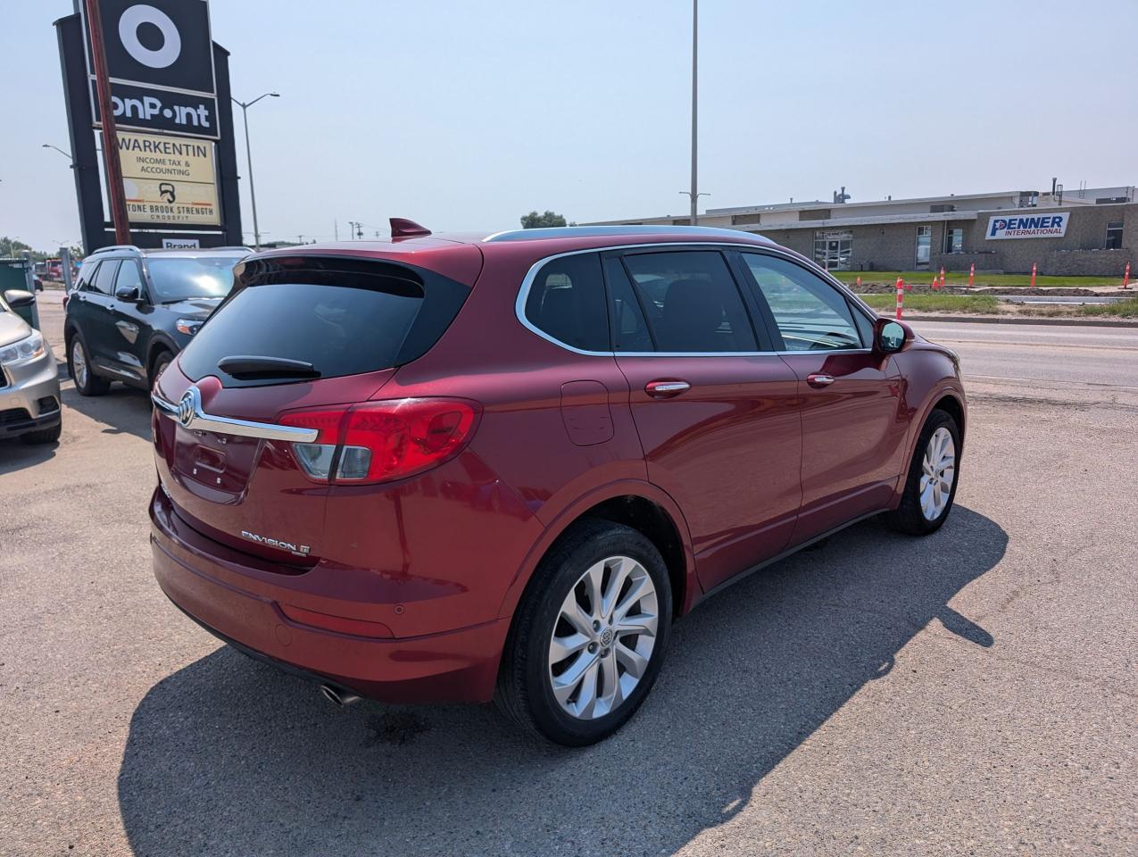 2017 Buick Envision Premium I-MB OWNED-LEATHER-HTD SEATS - Photo #4