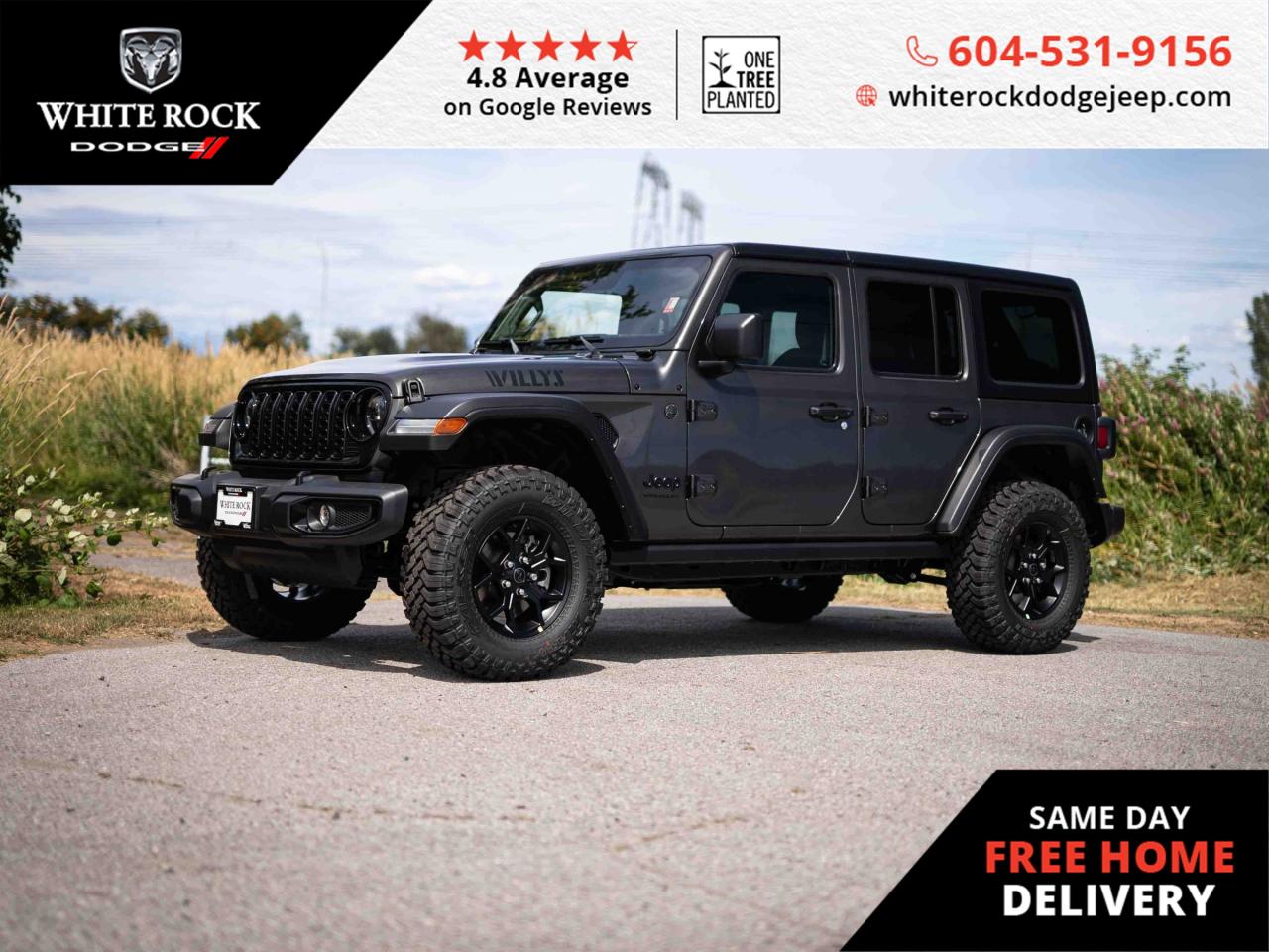 New 2025 Jeep Wrangler SPORT for sale in Surrey, BC